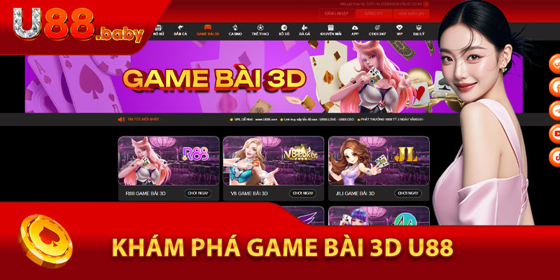 Khám Phá Game Bài 3D U88