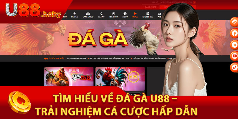 Tìm Hiểu Về Đá Gà U88 – Trải Nghiệm Cá Cược Hấp Dẫn