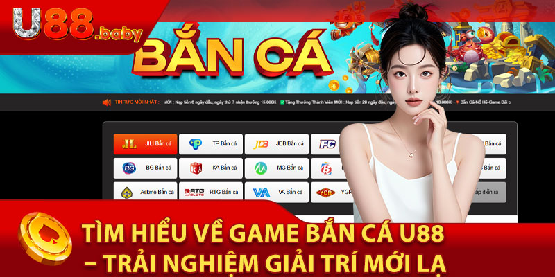 Tìm Hiểu Về Game Bắn Cá U88 – Trải Nghiệm Giải Trí Mới Lạ